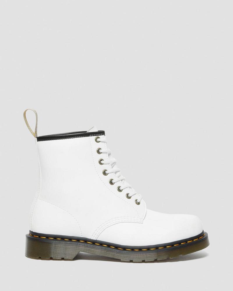 Dr Martens Vegan 1460 Kemble Veterlaarzen Dames Wit | NL 556EBC